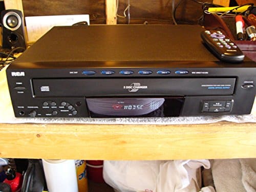 RCA RP8070D 5-Disc CD Changer Disc Direct Access Simultaneous Play and Load System