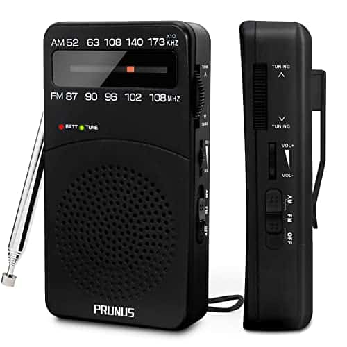 PRUNUS J-166 Portable Radio AM FM