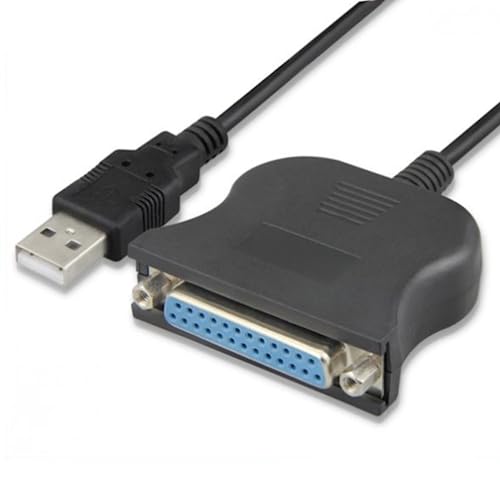 RUITEXUN USB 2.0 to DB25 IEEE-1284 Parallel Printer Cable Adapter