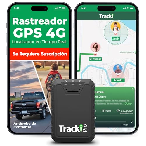 Tracki Pro GPS Tracker for Vehicles, Subscription Required, Cancel Anytime – Track Cars & Assets for Months – Hidden GPS Tracker for Car