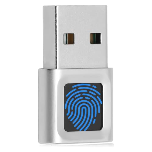 Yoidesu USB Fingerprint Reader for Windows Hello, Plug & Play Security Key