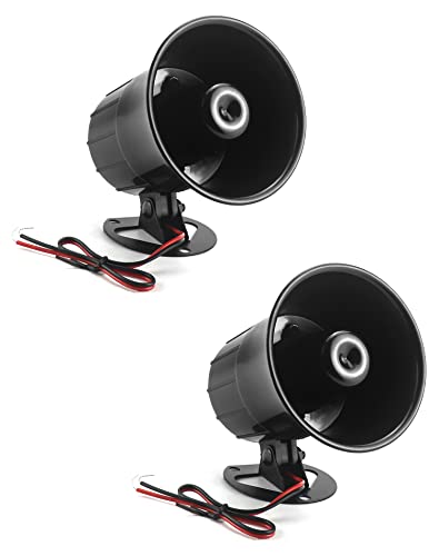 QWORK Electric Siren Horn