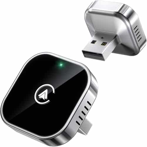 Teeran 2 in 1 Wireless CarPlay and Android Auto Adapter