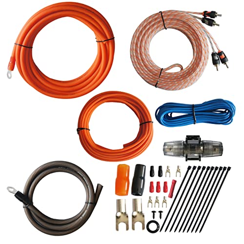 RD True 4 Gauge Car Audio Cable Amp Wiring Kit