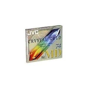 JVC MD-74DG / Crystal Gold Recordable Mini Disc (74 Min, Single)