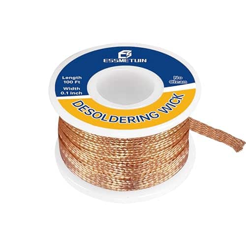 Essmtuin Solder Wick Braid 100Ft with Flux