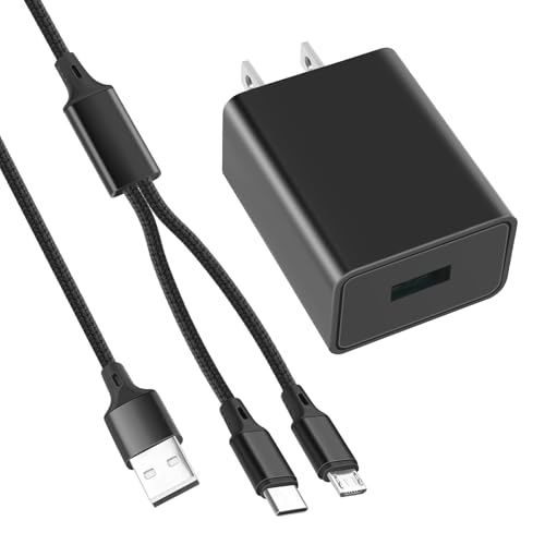 UL Listed Fast Charger for Old and New Kindle Fire Tablets