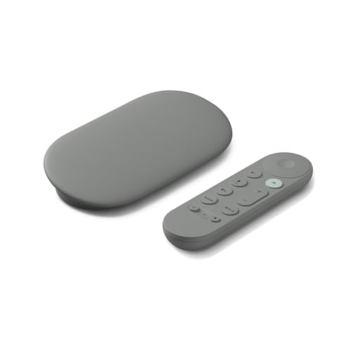 Google TV Streamer 4K - Fast Streaming Entertainment on Your Device with Voice Search Remote - Watch Movies, Shows, Live, and Netflix in HDR - Smart Home Control - 32 GB of Storage - Hazel