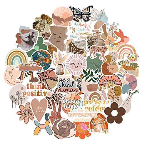 CAKOLINK Vintage Aesthetic Stickers 50 Pcs