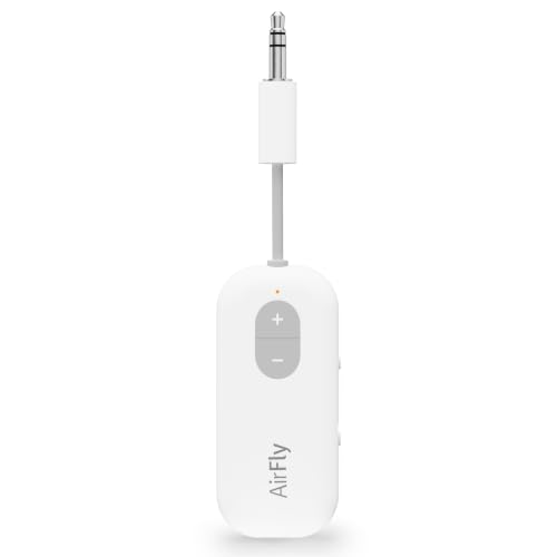 Twelve South AirFly SE, Bluetooth Wireless Audio Transmitter Adapter, White
