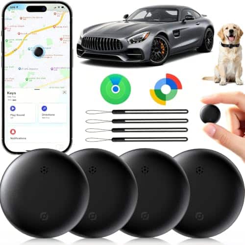RGIMF GPS Tracker for Vehicles No Subscription, iOS & Android Dual System