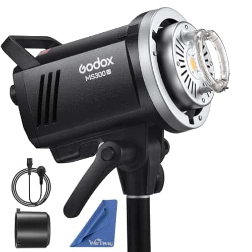 Godox MS300V 300W Compact Studio Strobe Flash Light