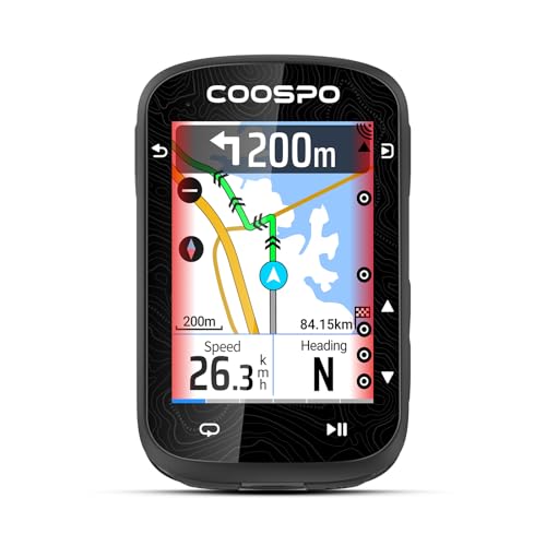 COOSPO Color Touchscreen GPS Bike Computer CS600
