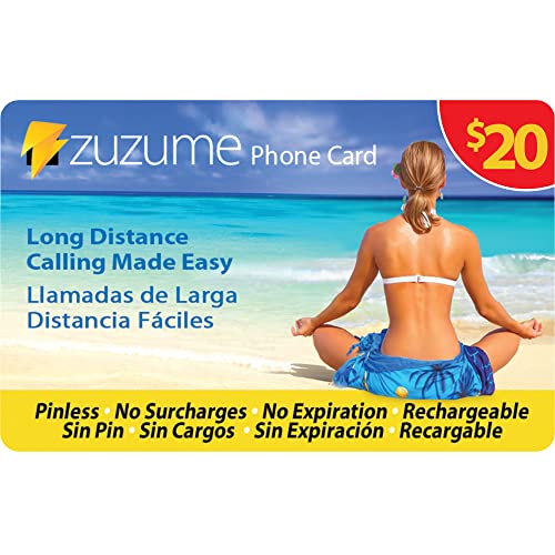 Zuzume Prepaid Phone Calling Cards