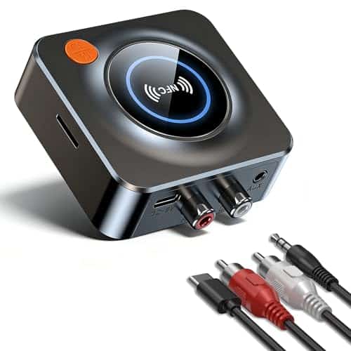 Bluetooth Receiver for Home Stereo, AUX RCA to Bluetooth Adapter