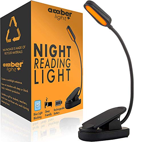 Amber Light Book Light