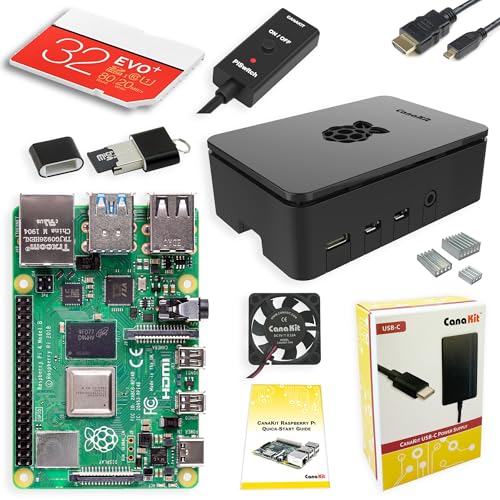 CanaKit Raspberry Pi 4 4GB Starter PRO Kit