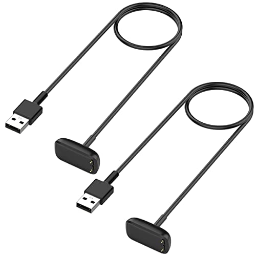 Charger for Fitbit Charge 5 / Charge 6 / Luxe (2-Pack, 3.3ft/1m)