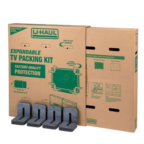 U-Haul Heavy-Duty Expandable TV Moving Box