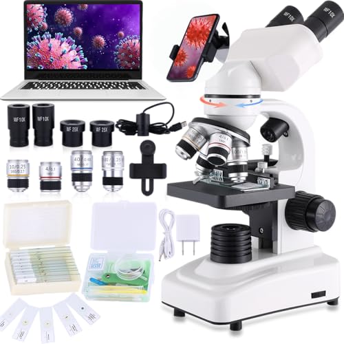 Compound Microscope, 40X-2500X
