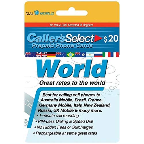Callers Select World Prepaid Phone Card for International Long Distance Calling