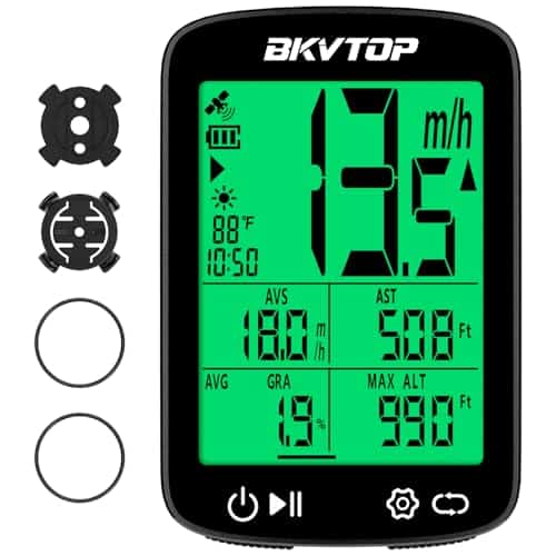 BKVTOP Wireless GPS Bike Computer