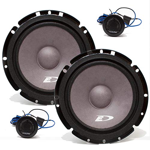Alpine SXE-1751S Component System 280W Max, 45W RMS 6 1/2