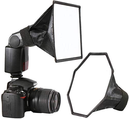 waka Flash Diffuser Light Softbox, [2 Pack] Speedlight Softbox