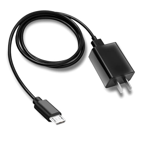 5V 2A Fast Wall Charger 10ft Micro USB Cable for Kindle and More