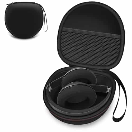 Headphone Headset Case for Folding Headphone, Black