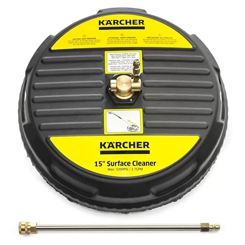 Kärcher Pressure Washer Surface Cleaner, Extension Wand, QC, 1/4 - 2600-3200 PSI