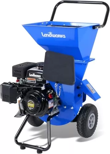 Landworks Wood Chipper Shredder Mulcher Super Heavy Duty 7HP 3 in 1 Multi-Function 3