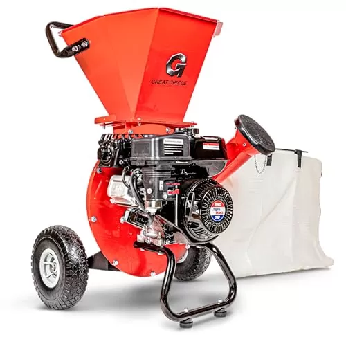 GreatCircleUSA Wood Chipper Shredder Mulcher